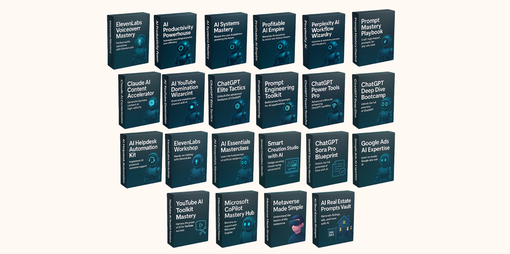 22 High-Impact AI Video Courses